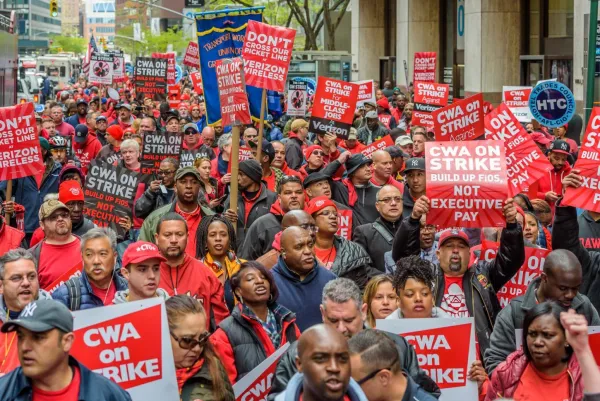 CWA Members on Strike!